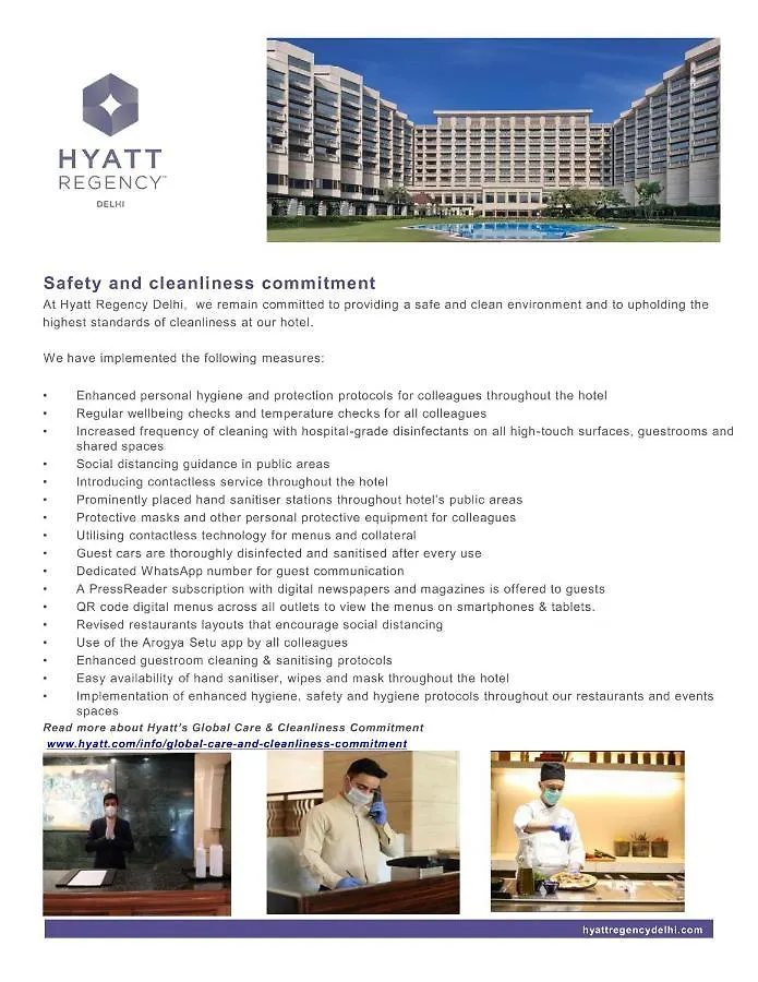 Hotel Hyatt Regency Delhi Nueva Delhi India